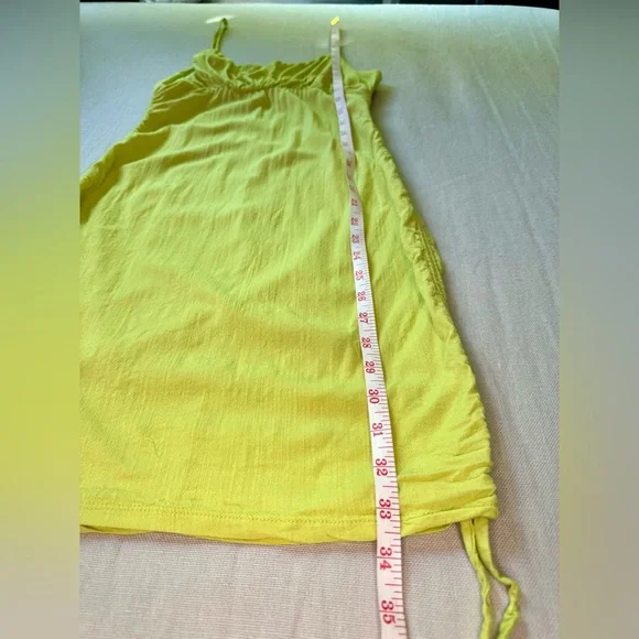 Mini dress scrunch, green, M - Picture 9 of 15